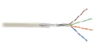 Кабель NIKOLAN SF/UTP, 4 пары, Кат.5e, 24 AWG, внутренний, PVC, 305м 