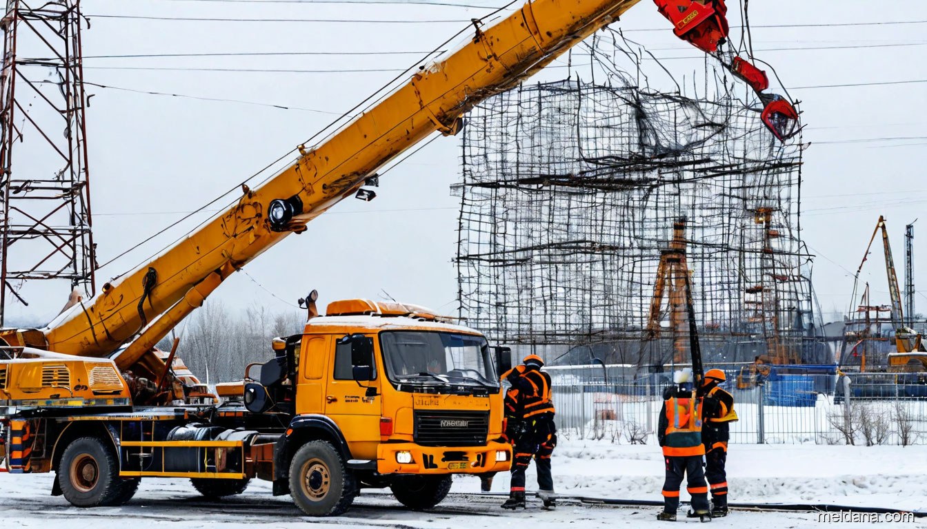 Монтаж антидроновой сетки и ЗОК под ключ в Новом Уренгое
