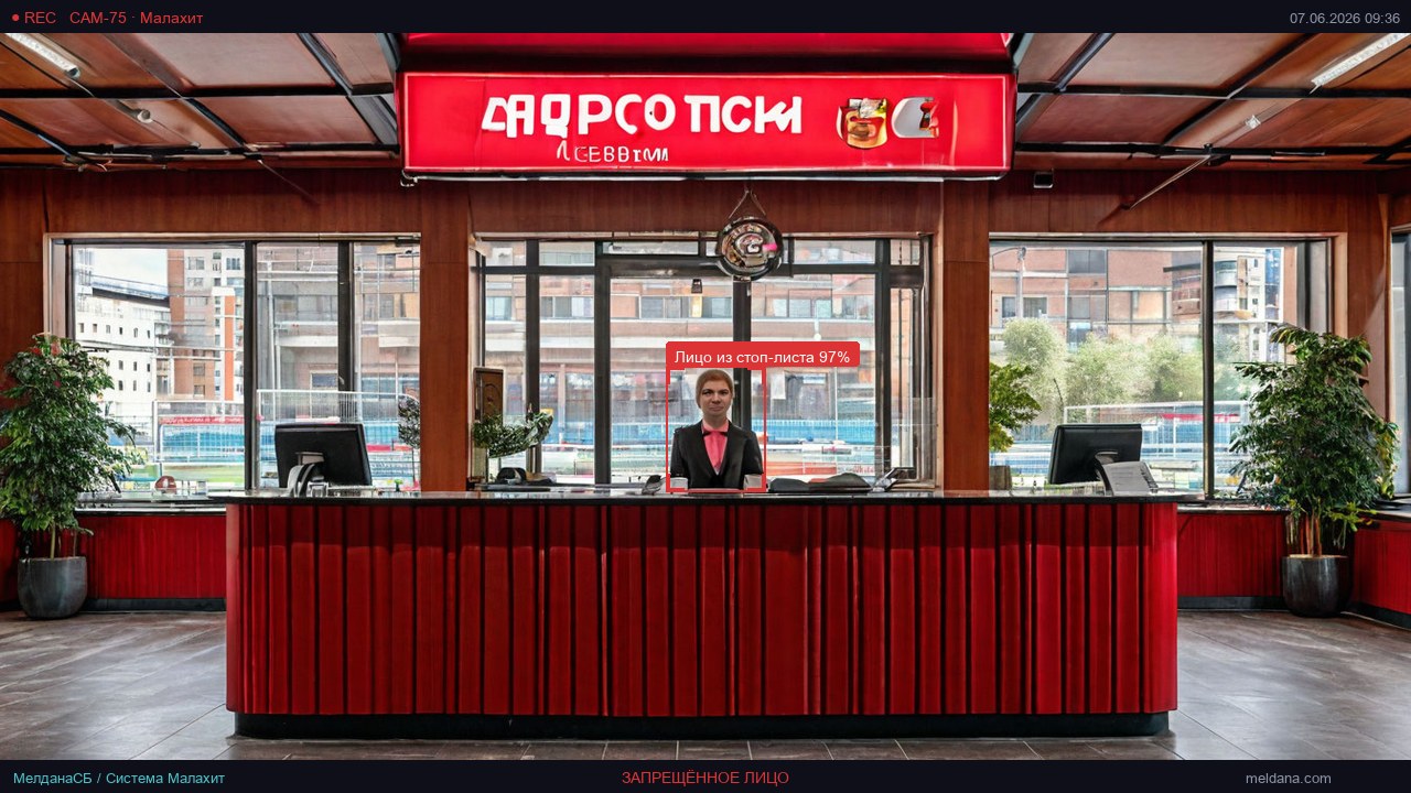 Детекция запрещённых лиц на стадионе в Новом Уренгое — от 4 200 ₽/стадион/мес